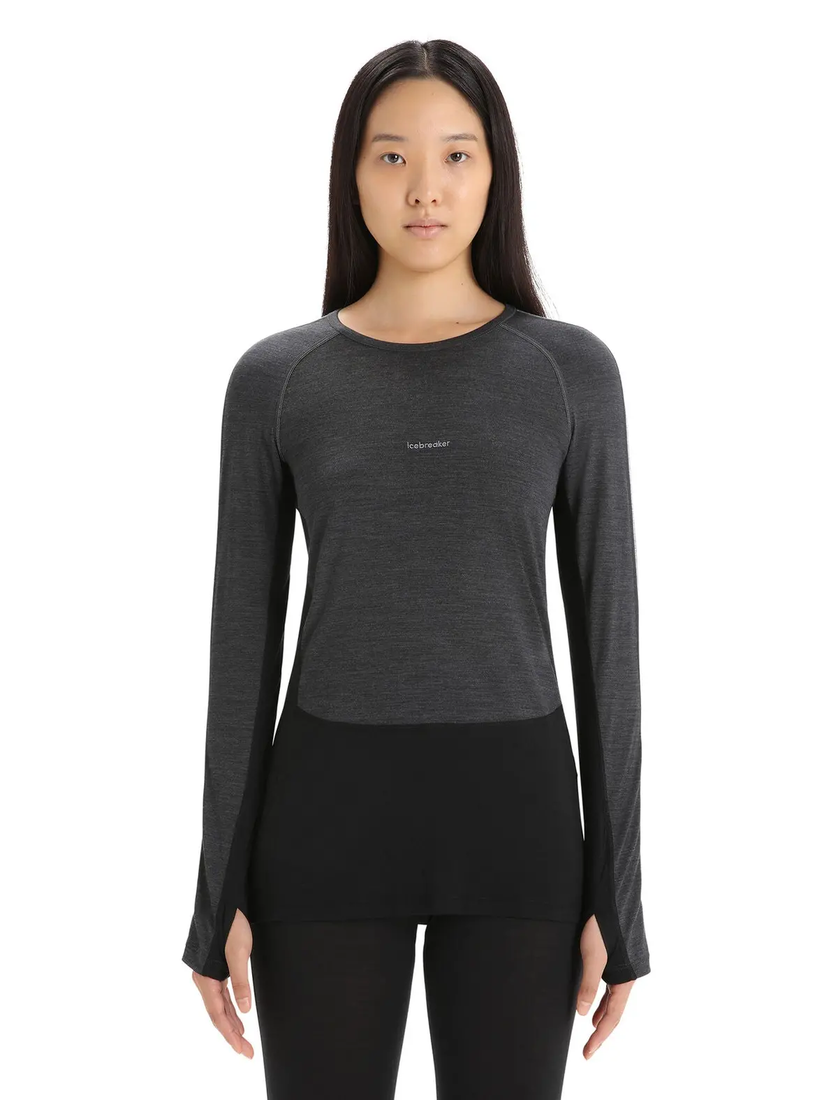 125 Zoneknit™ Merino Blend Long Sleeve Crewe Thermal Top (Women's) - Ib0a56h4 - Past Season 1