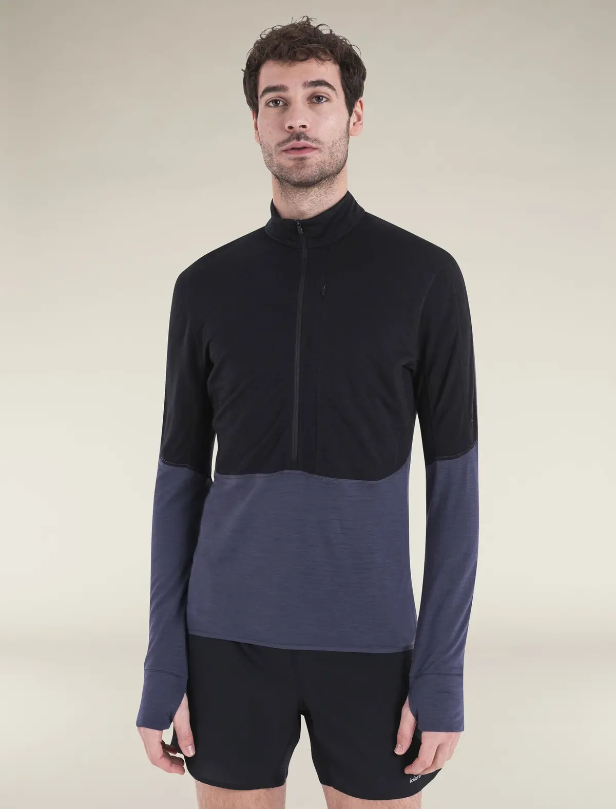 Merino Blend 200 Realfleece™ Descender Long Sleeve Half Zip Jacket (Men's) - Ibba56vy - Past Season 1