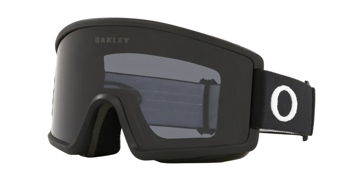 Target Line L Snow Goggles - Matte Black W/ Dark Grey Lenses 1
