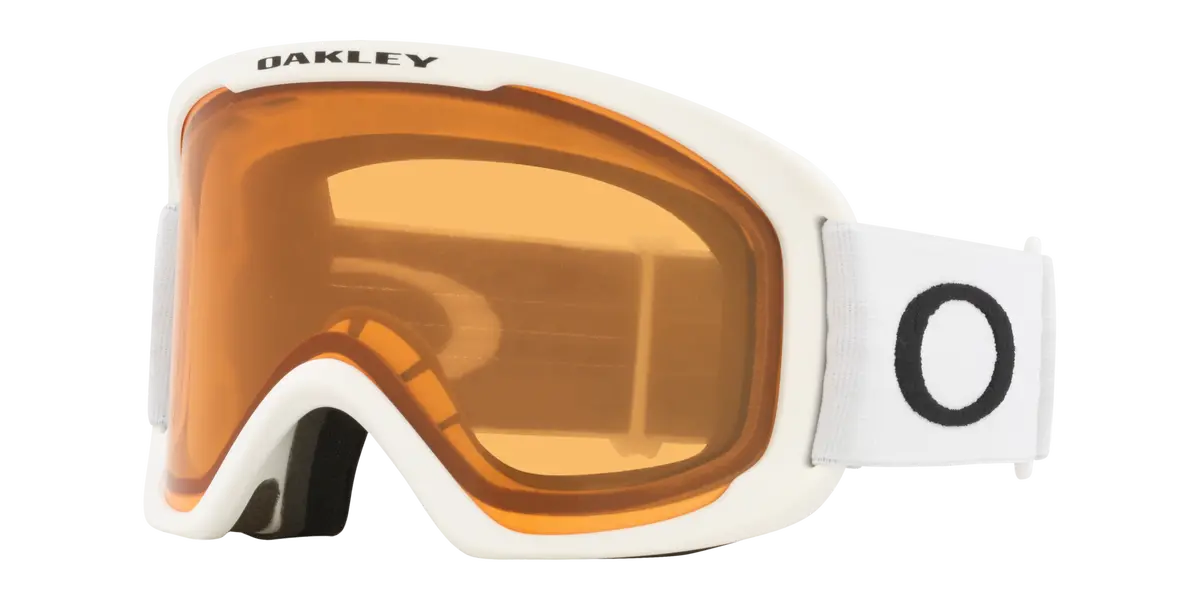 O-Frame® 2.0 Pro L Snow Goggles - Matte White Strap W/ Persimmon Lenses 1