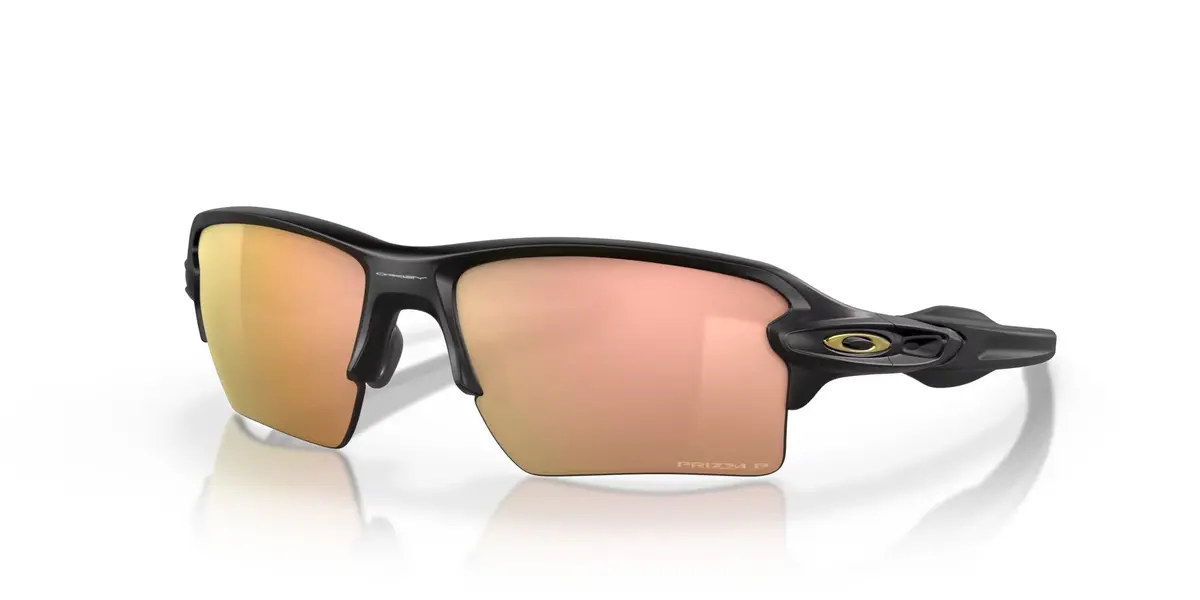 Flak® 2.0 Xl - Matte Black W/ Prizm Rose Gold Polarized Lenses 1