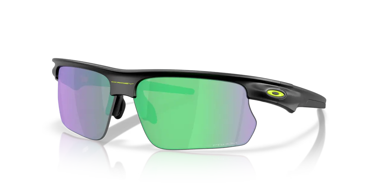 Bisphaera™ Court Collection - Matte Black Frame W/ Prizm Road Jade Lenses 1
