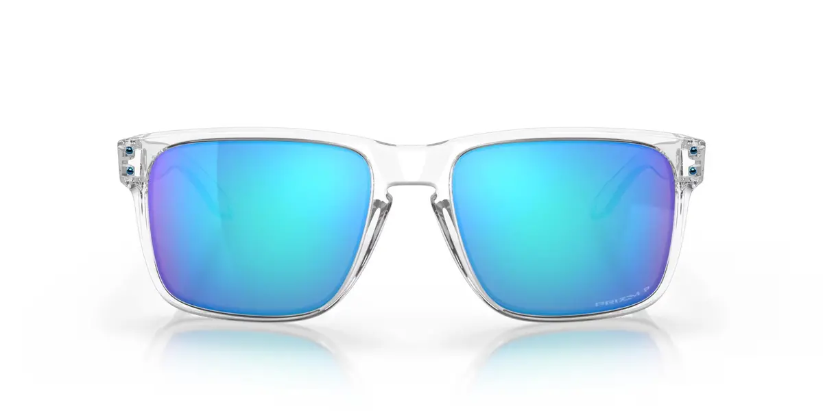 Holbrook™ Xl - Polished Clear Frame W/ Prizm Sapphire Iridium Polarized Lenses 2