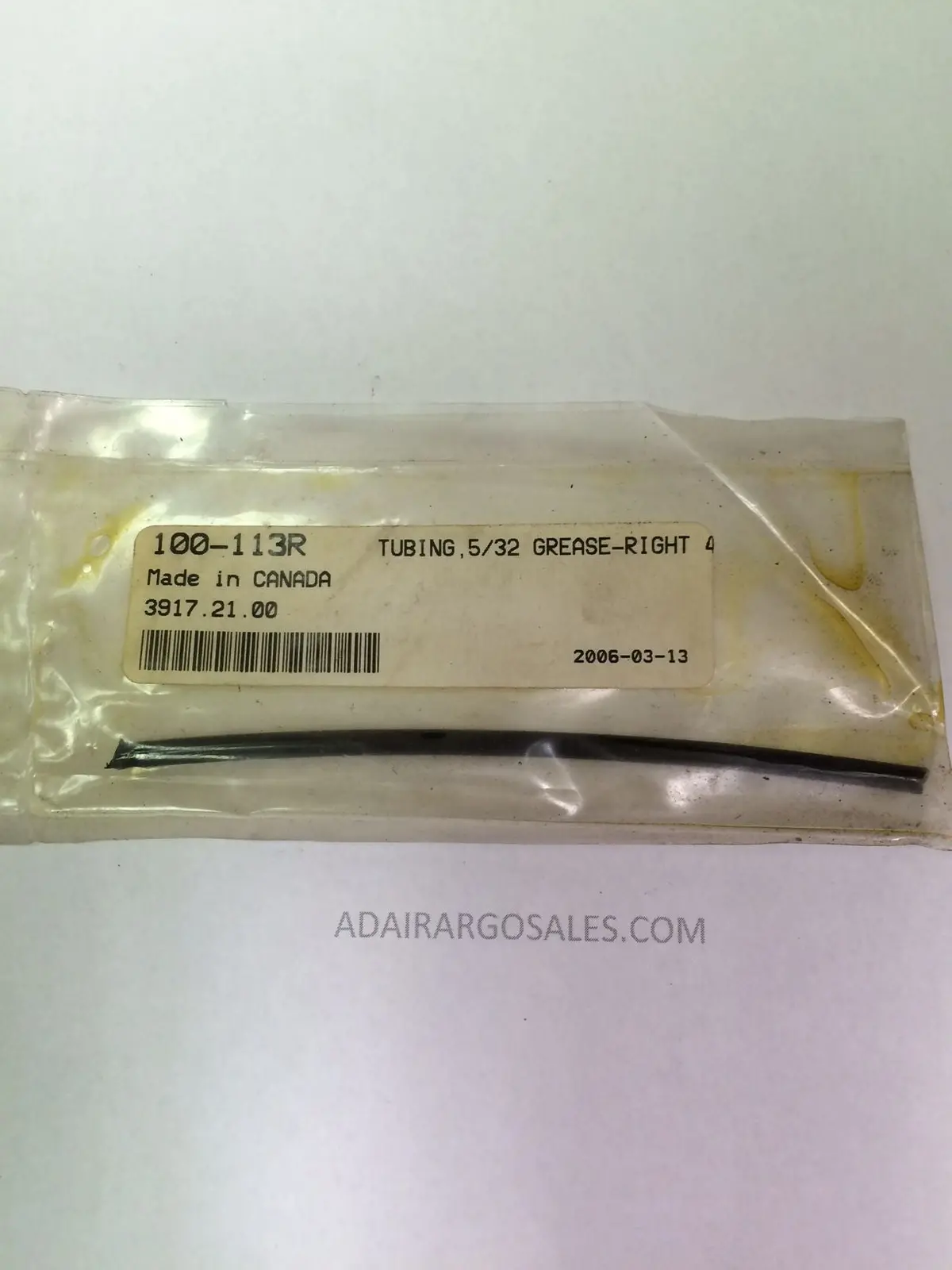 Tubing,5/32 Grease-Right 4.5"" ( 100-113R ) 1