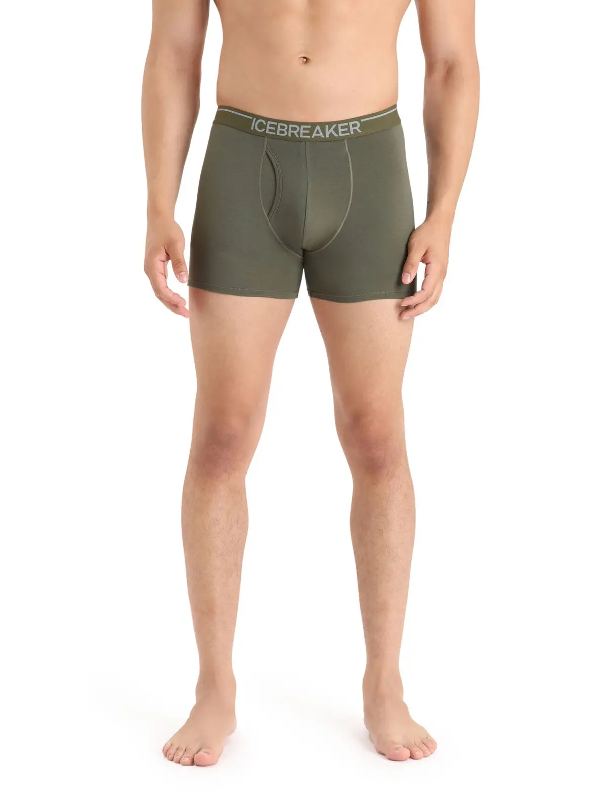 Merino Anatomica Boxers With Fly (Men's) - Ib103030 1