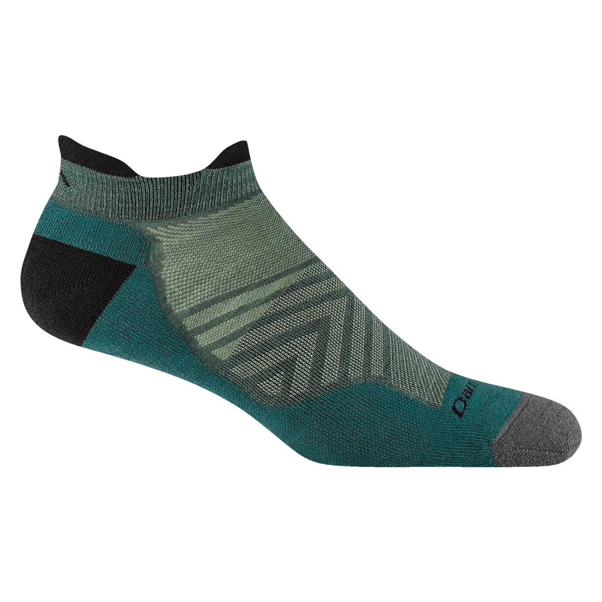 Run No Show Tab Ultra-Lightweight Running Cushion Sock (Men's) - D1039m 1