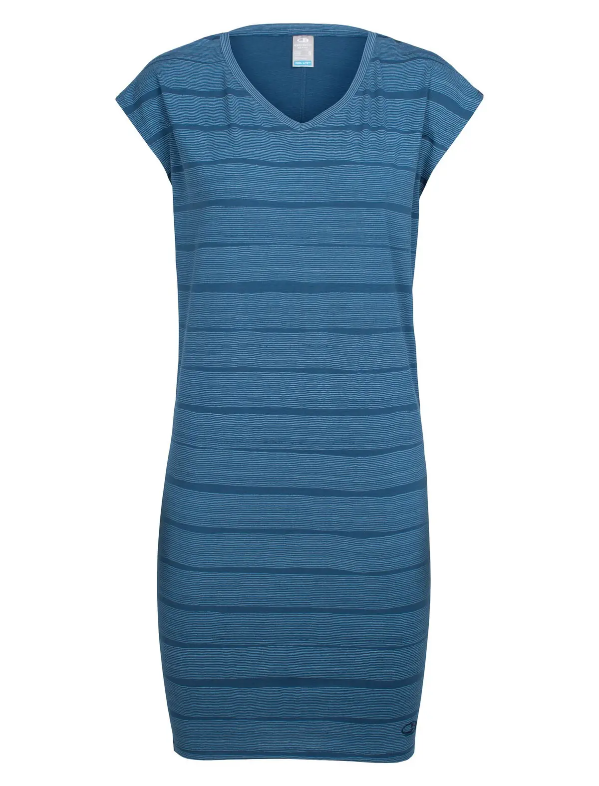Cool-Lite™ Yanni Tee Dress Combed Lines (Women's) - Ib104267 - Past Season 1
