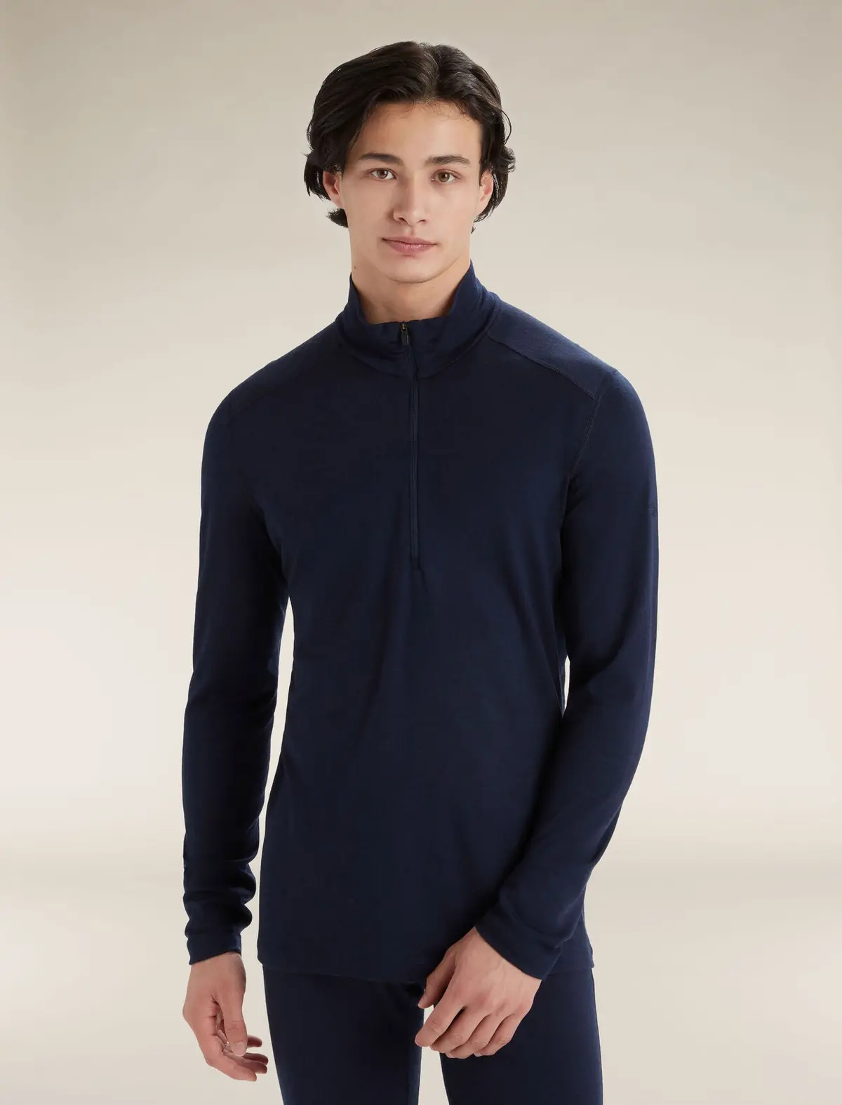 Merino 200 Oasis Long Sleeve Half Zip Thermal Top (Men's) - Ibb04367 1