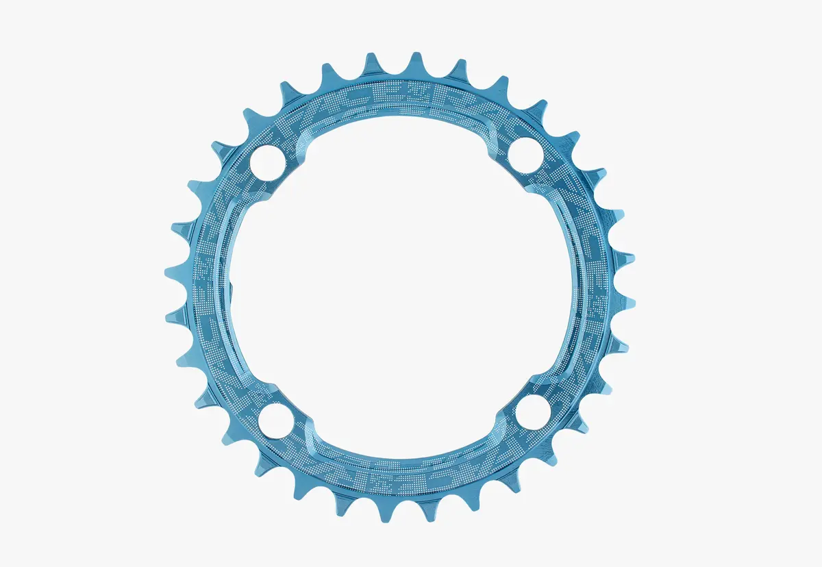 1X Chainring 104 Bcd - Nw - 30T, 10-12S, Blue 1