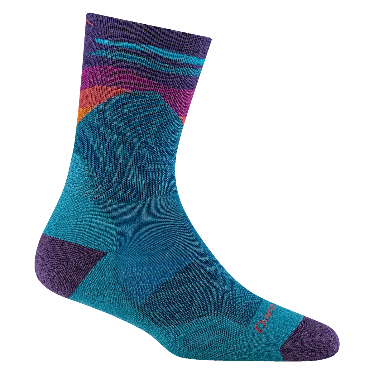 Mirnavated Micro Crew Ultra-Lightweight Running Sock With Cushion (Women's) - D1067w 1