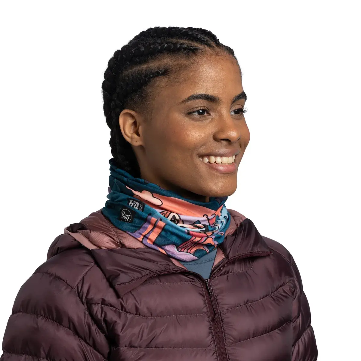 Original Ecostretch Neckwear - Pow Owyz Multi By Turbo Bambi - Past Season 2