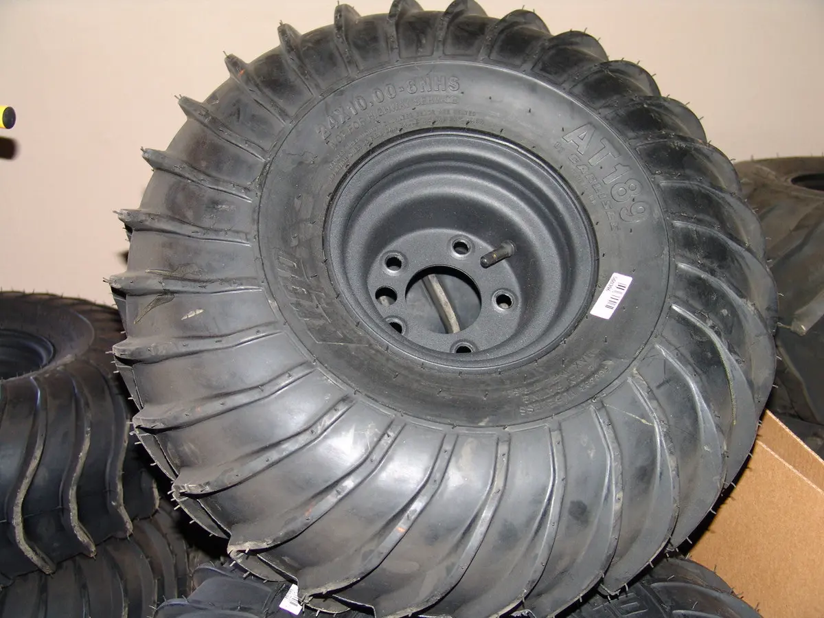 Tire+Rim Asm, Argo-24, Left ( 127-158L ) 1