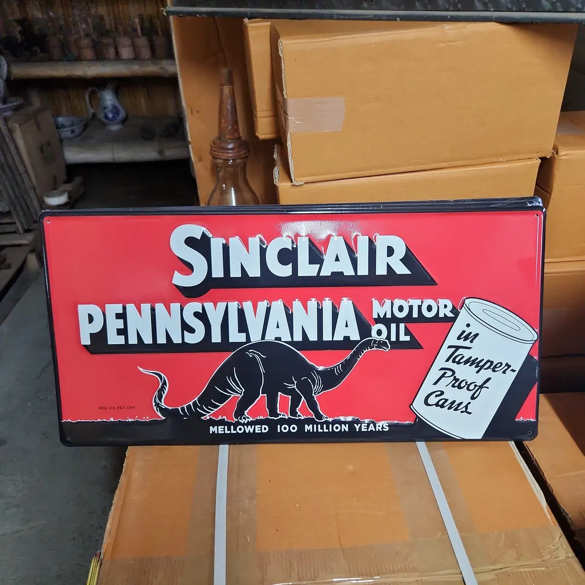 Sinclair Pennsylvania Automotive Advertising Sign 1