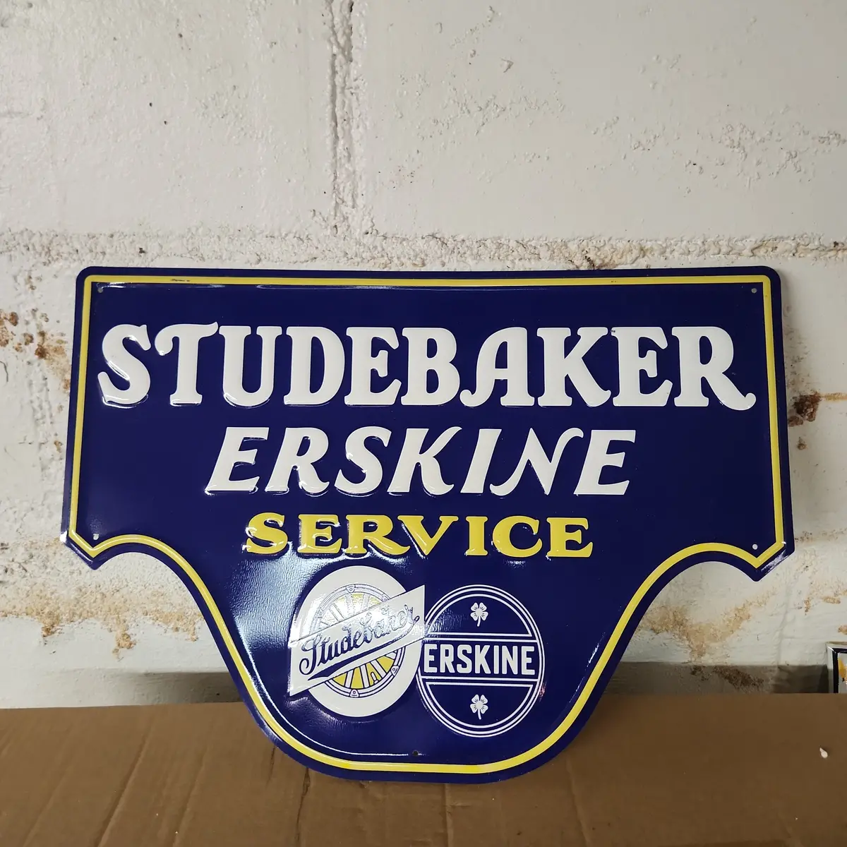 Studebaker Service Automotive Advertising Sign 1