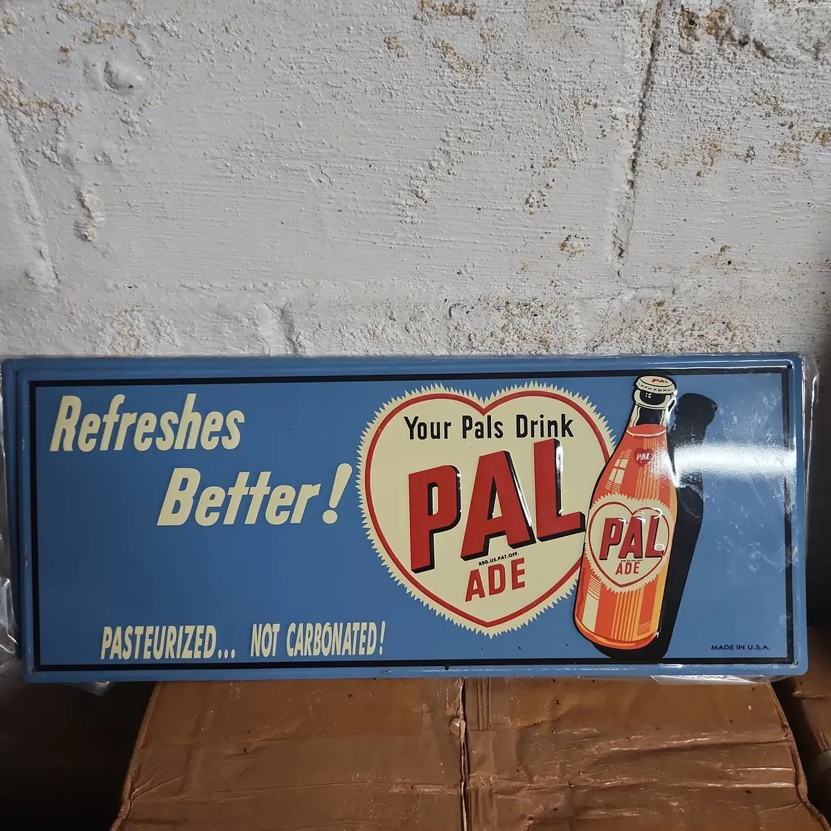 Pal Ade Automotive Advertising Sign 1