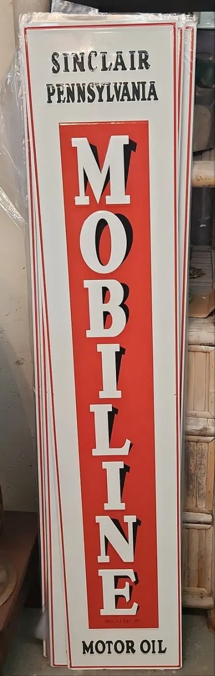 Mobiline Verticle Automotive Advertising Sign 1
