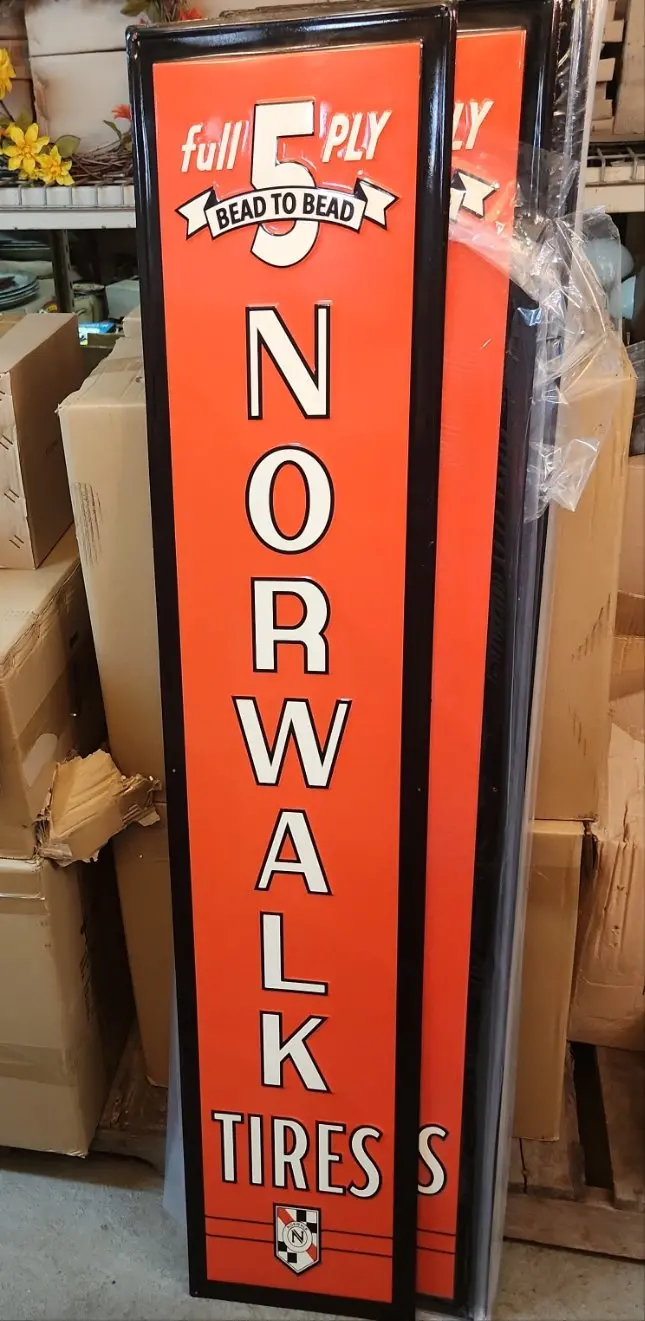 Norwalk Vertical Automotive Advertising Sign 1