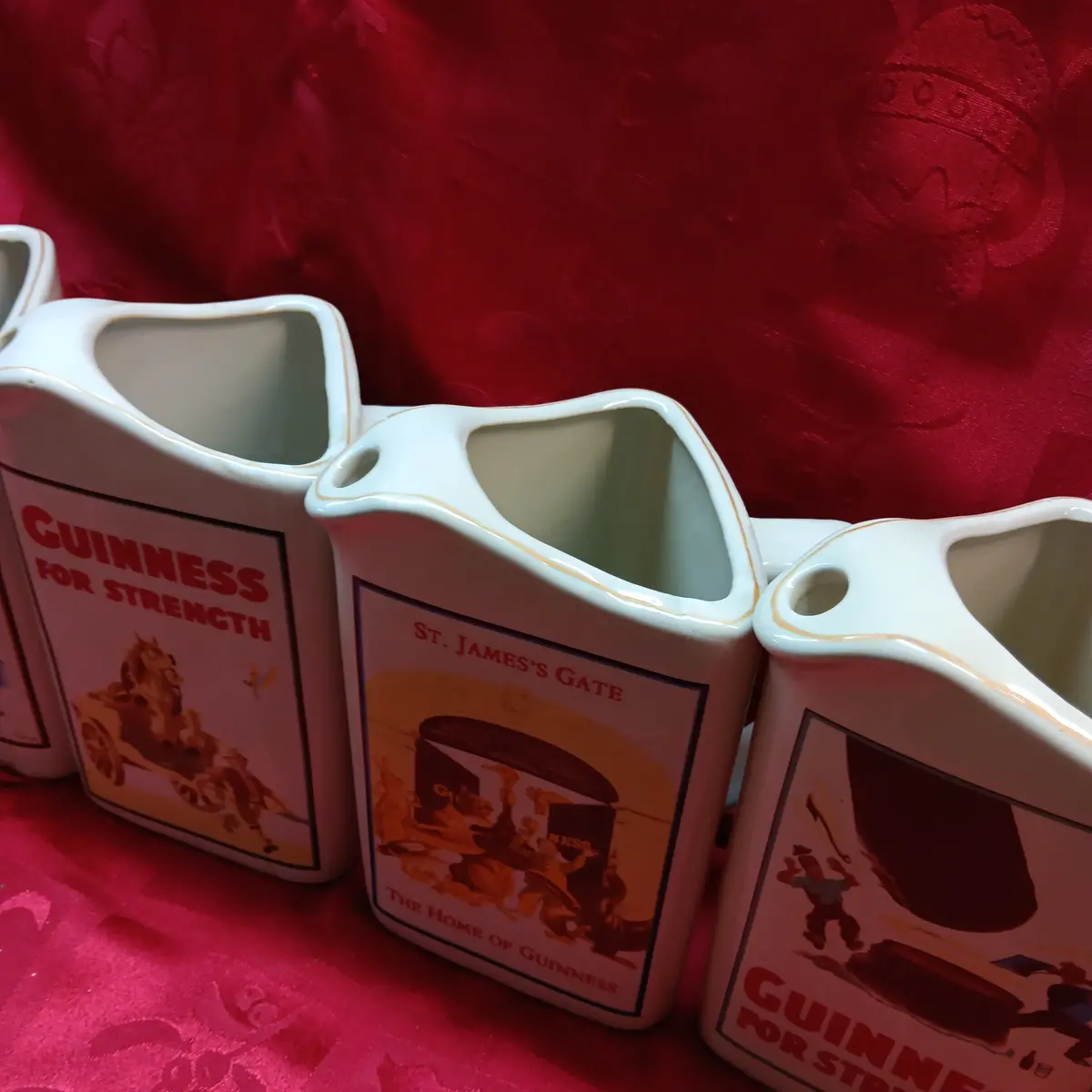 Guinness Pouring Pitcher Set Of 6 1