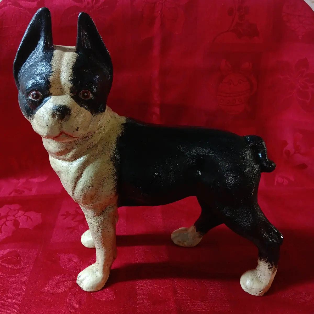 Cast Iron Door Stop - Boston Terrier 1