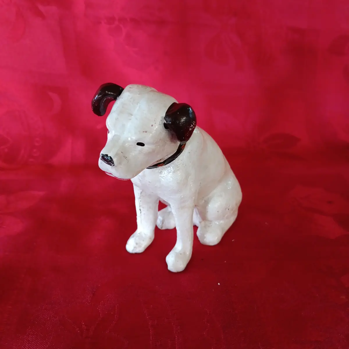 Cast Iron Bank - Mini Rca Nipper Dog Still 1