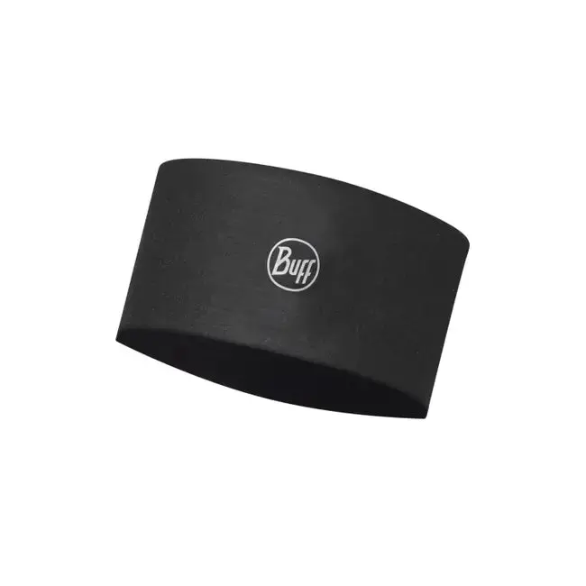 Coolnet Uv® Wide Headband - Solid Black 1