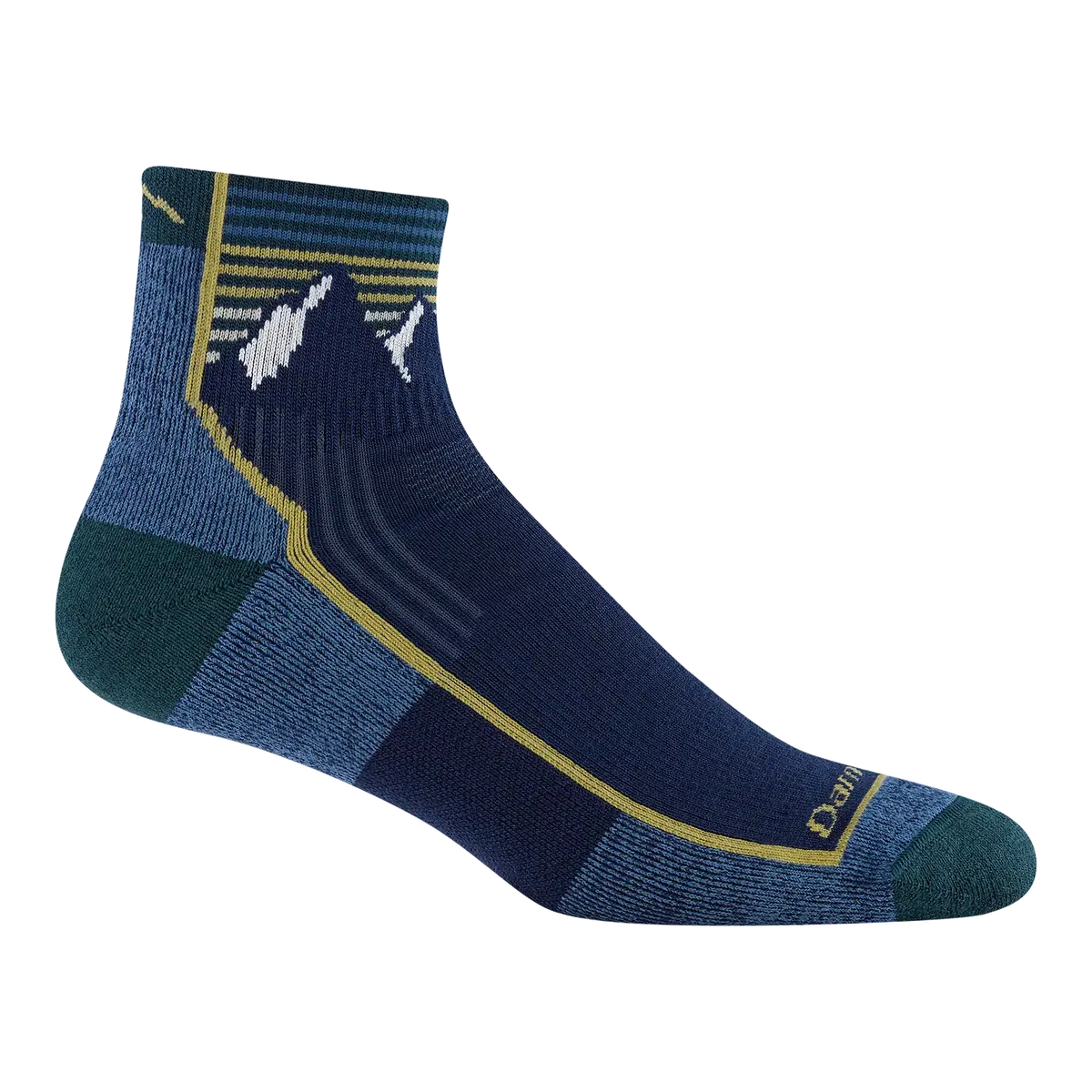 Hiker Quarter Midweight Hiking Sock W/ Cushion (Men's) - D1959m 3