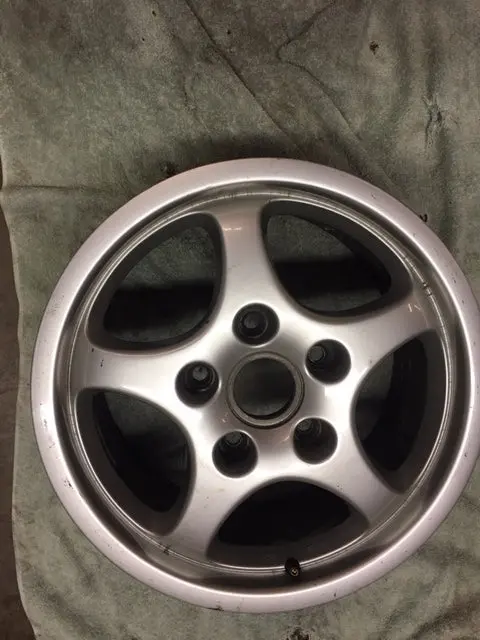 964 Wheel 8Jx16  Et 52 H  Silver Metallic 1992+ - 944.362.116.00 1