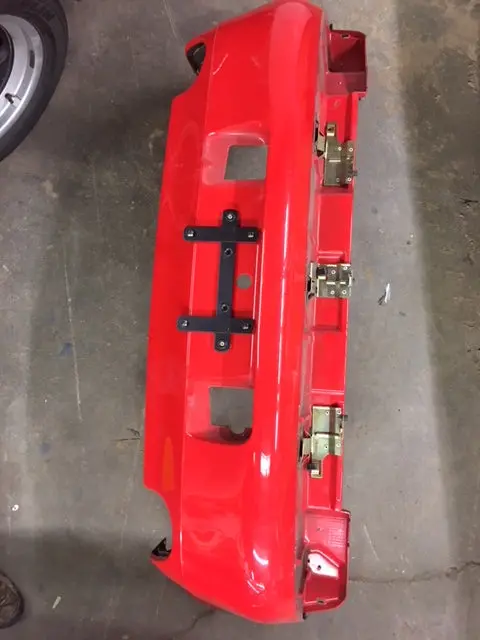 993 Rear Bumper Cover 993.505.411.01 Urethane Mint Red Original Paint 1995 - 993.505.411.01 1