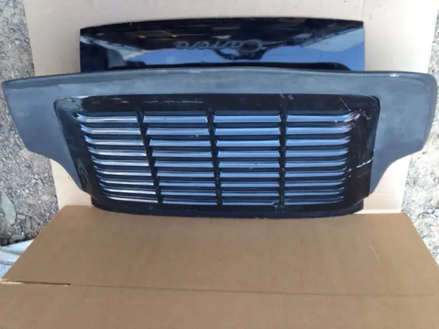 911 Engine Lid, Grille, Carrera Style Spoiler After Market Base Black - 911.512.010.65 1