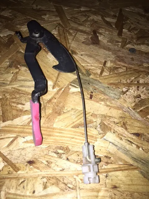 Boxster Release Catch Lever And Cable - 1