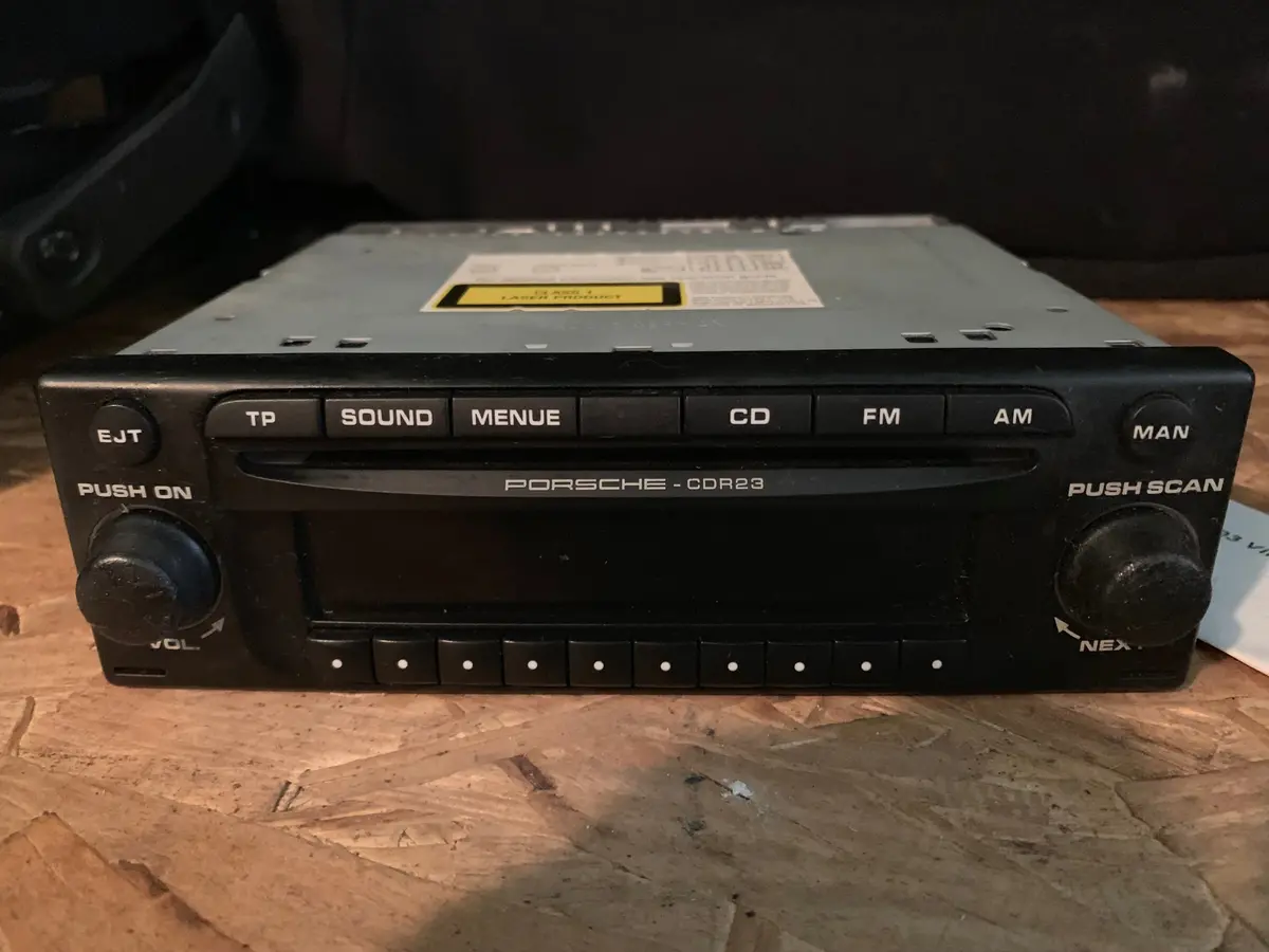 Becker Cdr23 Radio 2003 Vin Code Incl - 996.645.129.00 1
