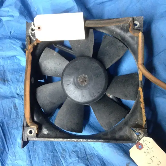 993 Oil Cooler Fan Shroud Damaged At Bolt Hole 1