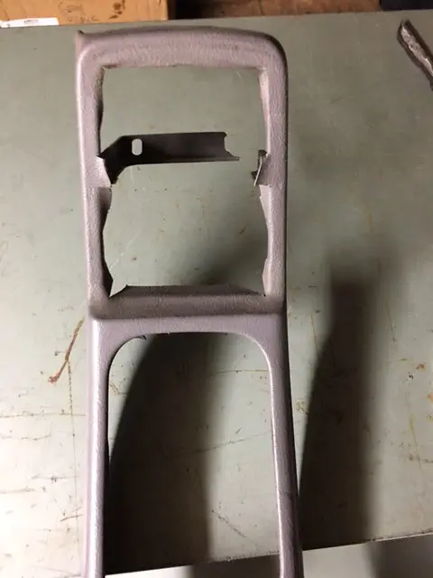 964 Console Worn Cracked Mount Light Gray 1992 - 964.552.017.00 1