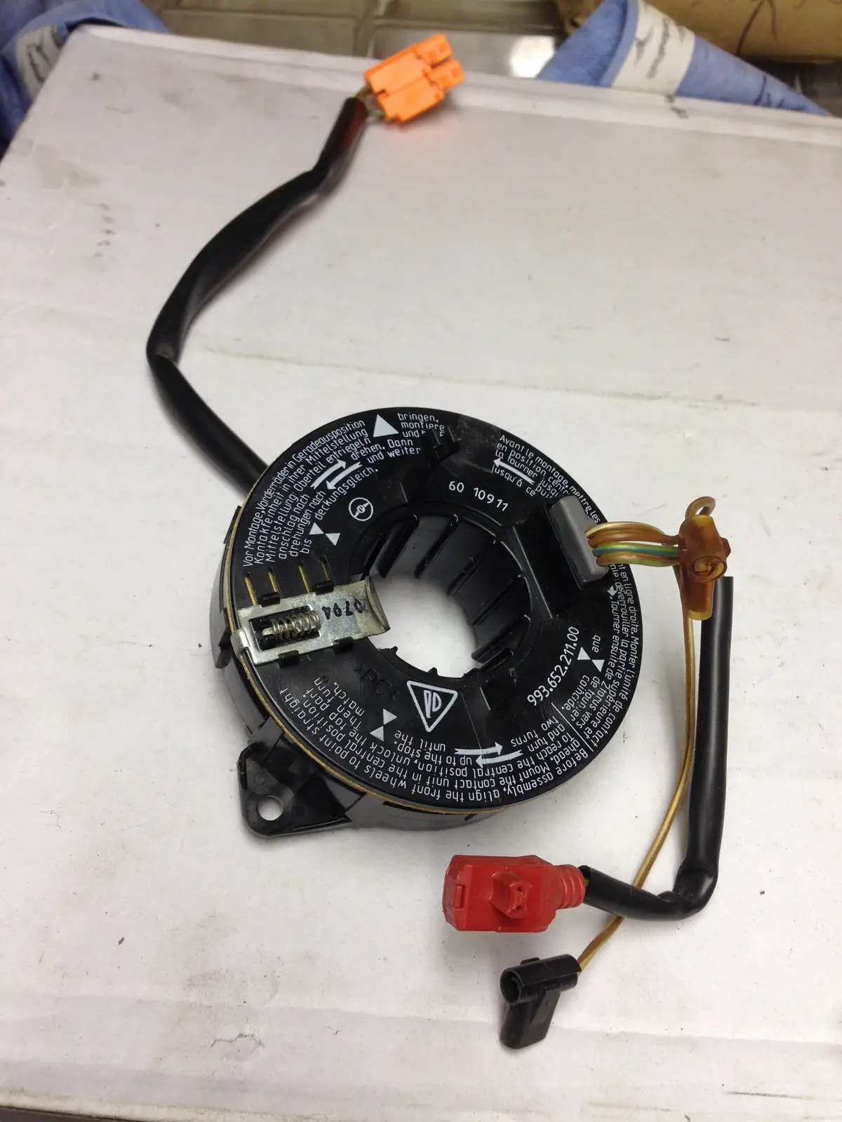 993 Airbag Contact Clock Spring Harness Not Included 1