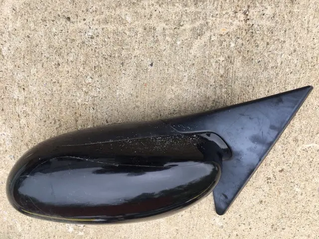Boxster 996 Exterior Mirror Left Driver Black 2000 - 996.537.731.00 1