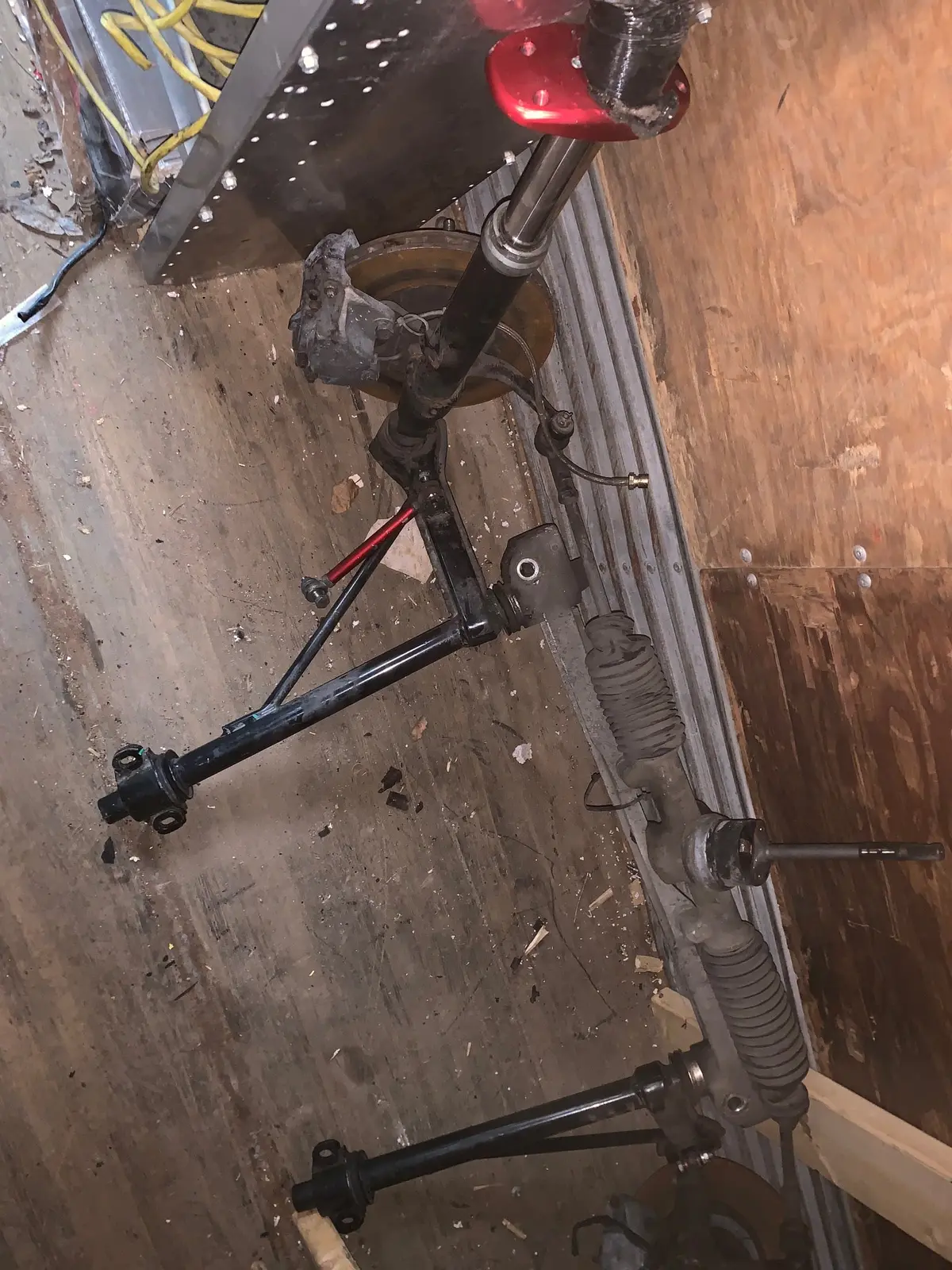 911 Front Suspension 1986 Elephant Racing A Rarms, Rack, Struts. - 1