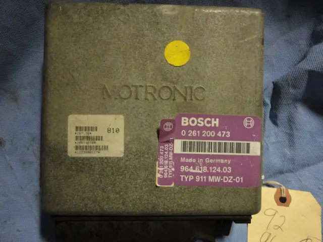 964 Dme Ecu 3.6 Engine Control Unit Bosch 0261200473 Additional Core Charge Of $200 Required With Return Of Rebuildable Core 1