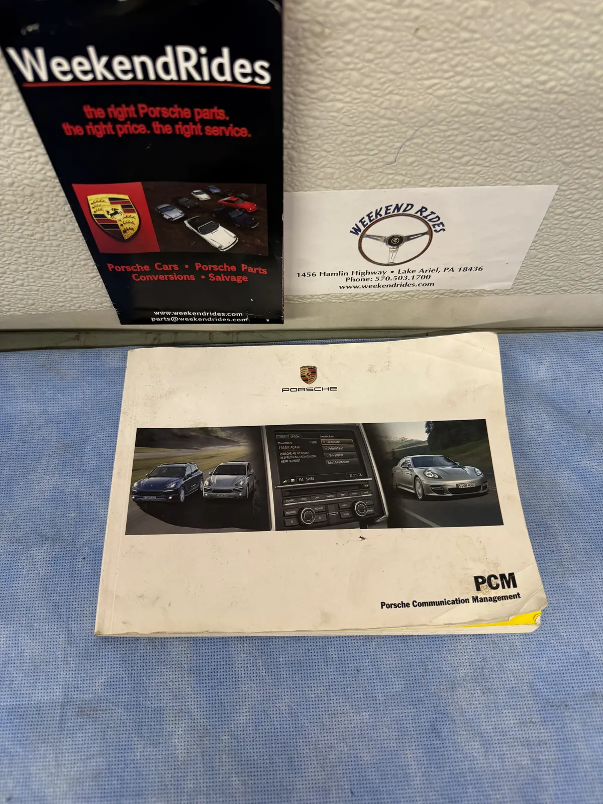 Porsche Communication Manual 2011 Model Year Ask About Discount Shipping! - Wkd95222111 1