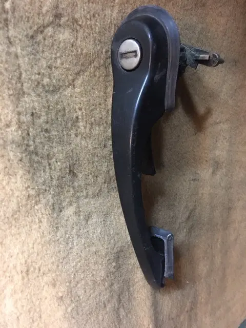 911 Door Handle Exterior Right Passenger With Lock Cylinder And Release Arm 1