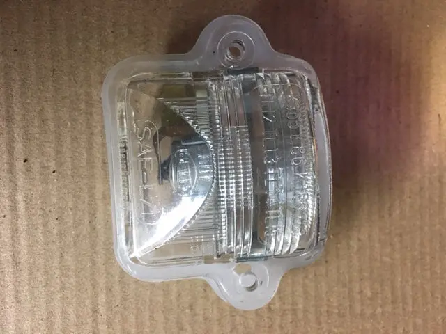 911 Front Trunk Courtesy Light Assembly With Lens Bulb And Socket - 1