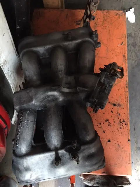 993 Varioram Intake Manifold Bare With Raised Vram Script 1998 - 993.110.183.4R 1