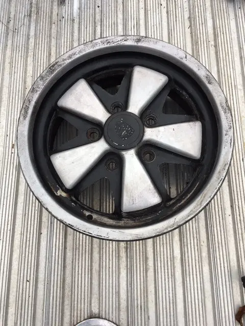 911 15X6 Fuchs Replica Rim Has No Porsche Part Number - 1