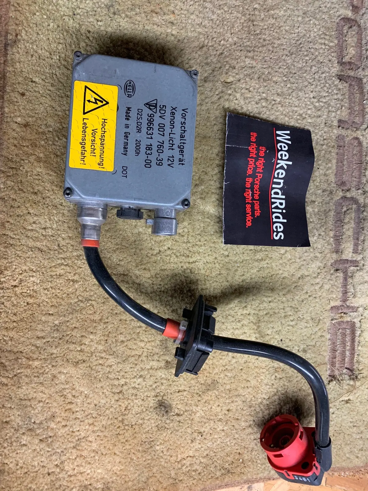 996 Headlight Igniter Litronic Control 1
