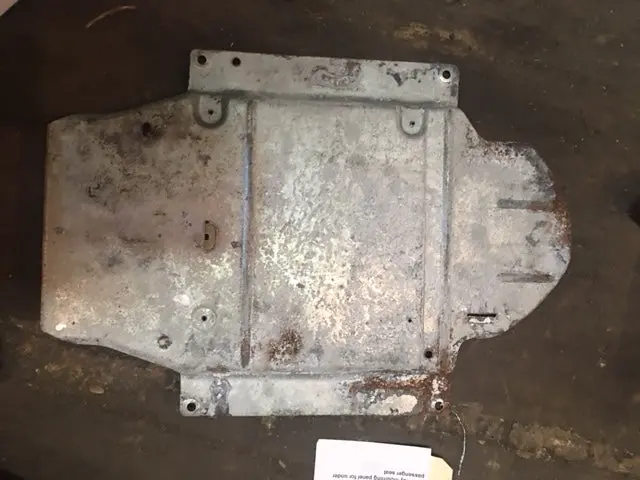 993 Relay Mounting Panel For Under Passenger Seat Needs Refinishing On Other Side - 1