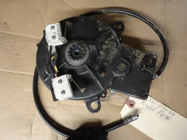 911 Cabriolet Top Convertible Retractor Transmission Right Passenger 1987  1984-89 1