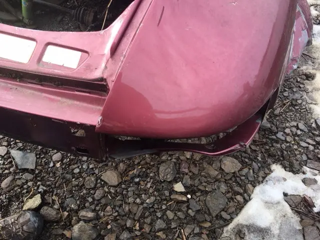911 Rear Taillight Pocket Upper Body Cut Off 911Sc Right Pasenger Ideal For Rust Repair Section Cut To Order - 1