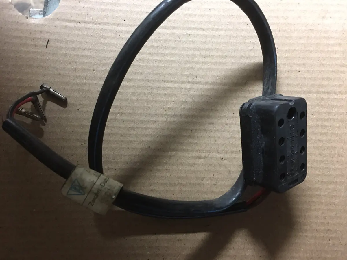 Porsche 964 8 Pin Plug End With Wiring Harness Ask About Discounted Shipping! 1