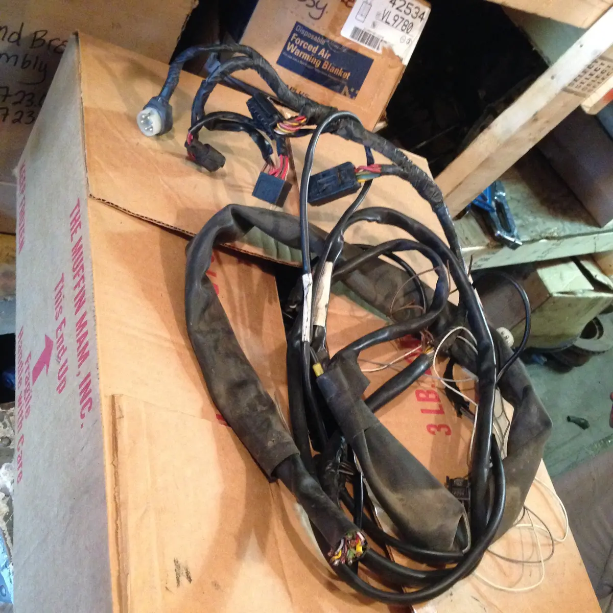 911 Rear Body Wiring Harness Targa 1986 1