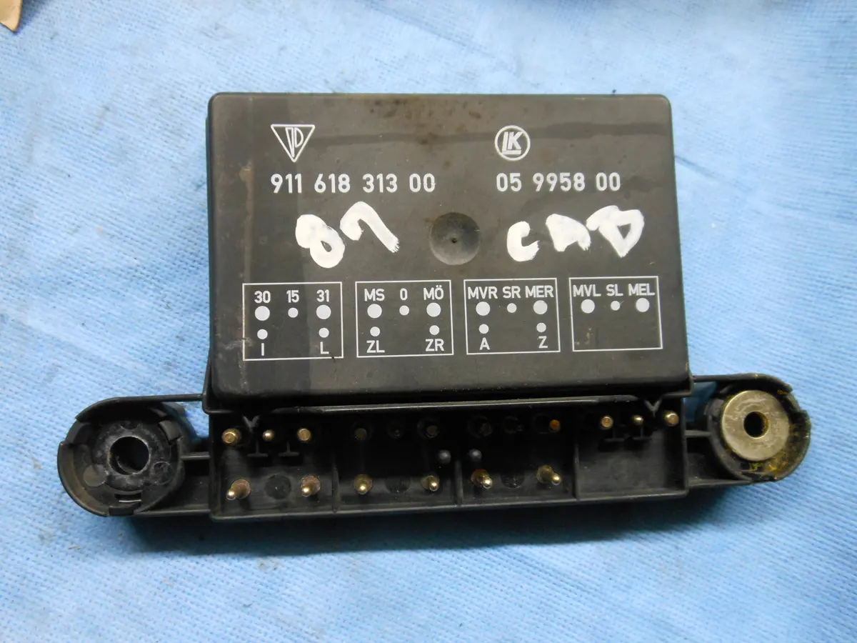 911 Convertible Top Control Unit 1988 Rebuilt Old Unit Required Back No Longer Avail From Porsche 1