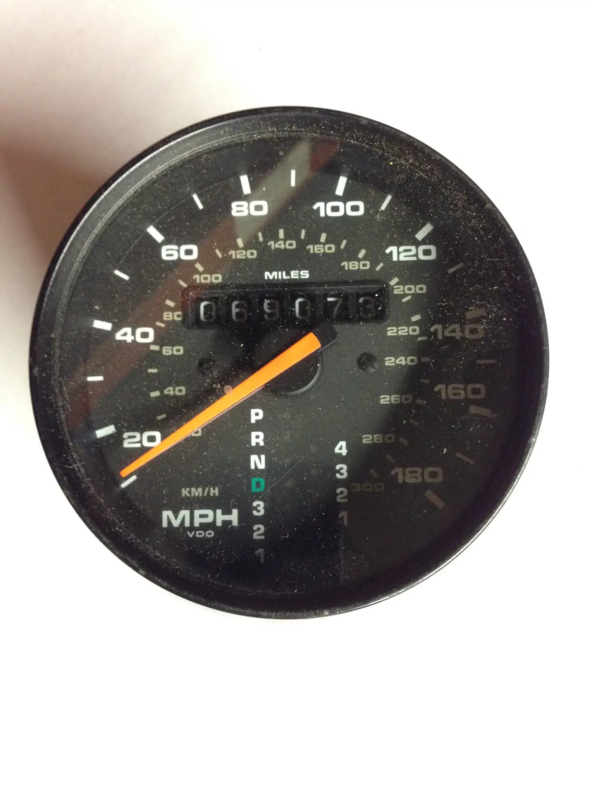 964 Speedometer 89-94 Tiptronic 69,073 Mi 180Mph/300Km Needs Repair - 964.641.527.00 1